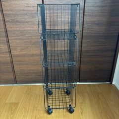 スチールラック4段の画像