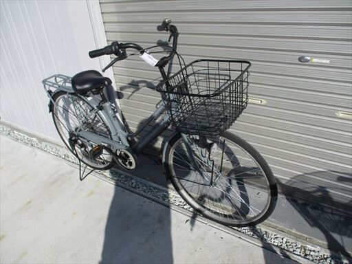 中古自転車3233 前後タイヤ新品！ 20インチ 6段ギヤ ダイナモ