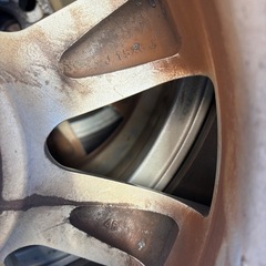 トヨタ　20 ウィッシュ　純正ホイール　夏タイヤ付き　4本の画像