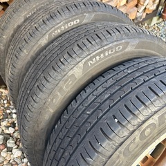 トヨタ　20 ウィッシュ　純正ホイール　夏タイヤ付き　4本の画像