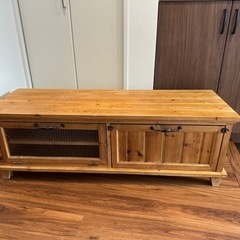アンティーク調テレビボード　TV台の画像