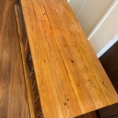 アンティーク調テレビボード　TV台の画像