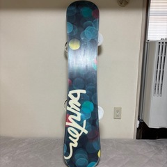 スノーボード Burton FLUXビンディング付！の画像
