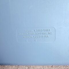 【❗️✨アウトドアに最適✨❗️】Coleman クーラーボックス 5882/5883 キャスター＆伸縮ハンドル付き✨大容量タイプの画像