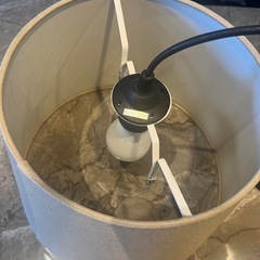 IKEA 間接照明(ランプシェード、コードセット)の画像