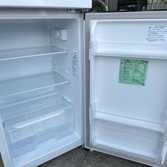 【動作保証あり】Hisense ハイセンス 2022年 HR-B12E2W 120L 2ドア 直冷式 冷凍冷蔵庫【管理KRR807】の画像