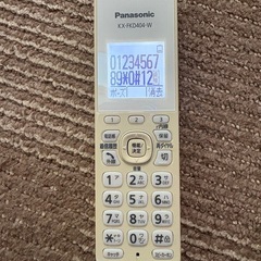 パナソニック　オタックス　F ax付留守番電話機　KX-PD304の画像