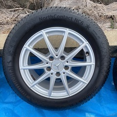 メルセデス ベンツ 純正 アルミホイール スタッドレス 205/60R16の画像