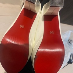 ブライダルシューズ　12cmの画像