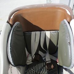 E715　★限定特価★ 中古自転車 【F22R26インチ　子乗せ自転車　オレンジ　3段　LEDオートライト 】の画像