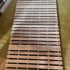 すのこベッド　シングルの画像