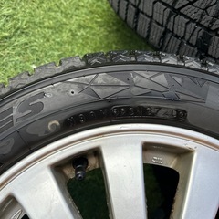 お値下げ155/65/14 スタッドレス　ホイール付きやや難有りの画像