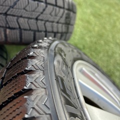 お値下げ155/65/14 スタッドレス　ホイール付きやや難有りの画像