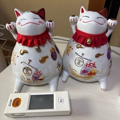 招き猫置物の画像
