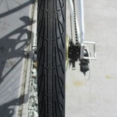 E716　★　19800円★整備済み スポーツ中古自転車 アサヒ　ウィークエンドバイク　ホワイト　470ｍｍ【クロスバイク】(*^▽^*)の画像