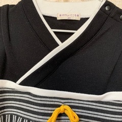 袴 ロンパース　80の画像