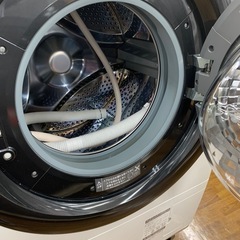 90分の無料軽トラック貸出サービス！【SHARP】ドラム式洗濯機（ES-S7G-WR）のご紹介です!の画像