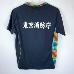 ヨネックス ゲームシャツ 東京消防庁 バドミントンウェア S ユニセックス YONEX 実業団の画像