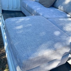 【12/6まで】ゆったりソファー　　3人掛けの画像