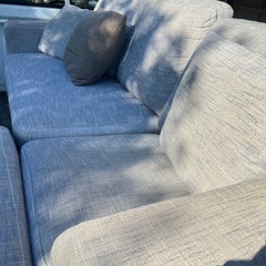 【12/6まで】ゆったりソファー　　3人掛けの画像