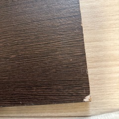 ブラウンの３段棚の画像