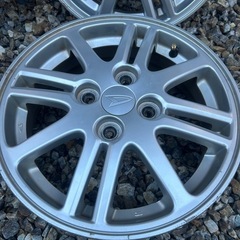 ダイハツ純正アルミホイール14インチの画像