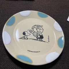 【PEANUTS スヌーピー】益子焼　お皿の画像