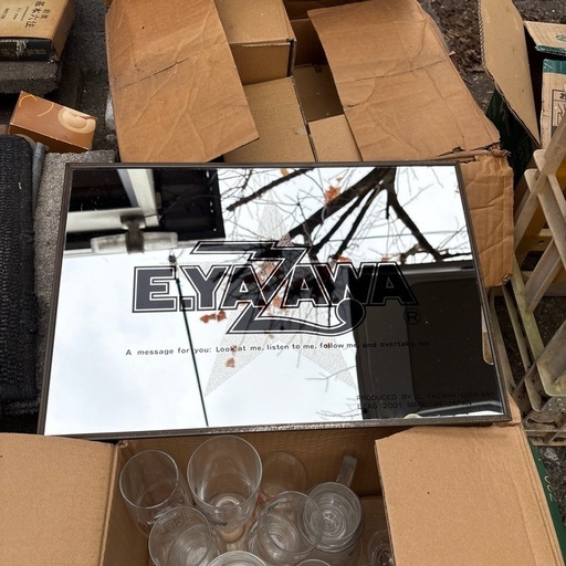 YAZAWA矢沢永吉ミラー