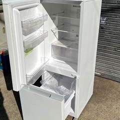 2021年製 179L シャープ 冷凍冷蔵庫 2ドア SJ-18E8-KW 冷蔵庫 家庭用の画像