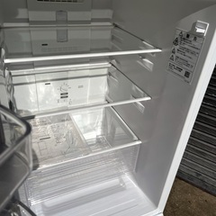 2021年製 179L シャープ 冷凍冷蔵庫 2ドア SJ-18E8-KW 冷蔵庫 家庭用の画像