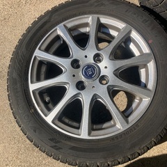 YOKOHAMA iceGUARD 155/65R14 4本　ホイル付きの画像