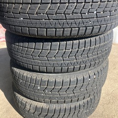 YOKOHAMA iceGUARD 155/65R14 4本　ホイル付きの画像