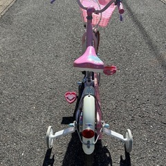 プリンセス　自転車　16インチ　ディズニー　子供用　幼児用の画像