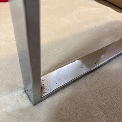 ニトリ　ガラス　ローテーブルの画像