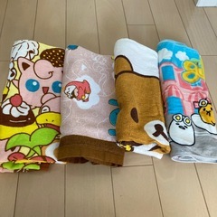 未使用！タオル各種の画像
