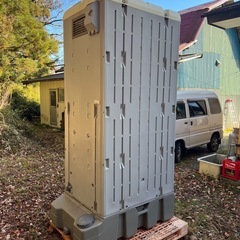 👉 仮設トイレ　中古　美品　現場・キャンプ・DIY用にも◎の画像