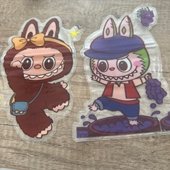 ラブブビニールジップ袋の画像