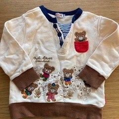 【ミキハウス100サイズ】トレーナー3点＋おまけ
の画像