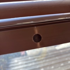 ブラインド 茶色の画像