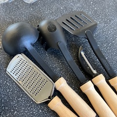 イ2511-500 キッチン ツール 5点セット 未使用品 外箱キズ汚れ有りの画像