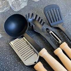 イ2511-500 キッチン ツール 5点セット 未使用品 外箱キズ汚れ有りの画像