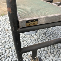 複数購入で割引　当時物　踏み台　イトーキ　2段の画像