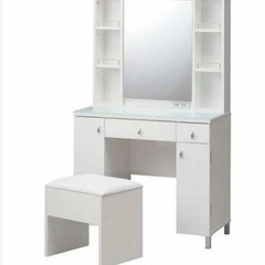 ニトリ　ドレッサー　化粧台の画像