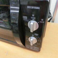 電子レンジ 50Hz帯専用 2019年製 アイリスオーヤマ PMB-T176-5-B ブラック 中古 札幌市 西野店の画像