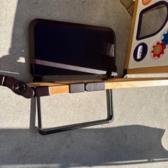 日本育児　木のキッズパーテーション　セーフティーパネル1枚欠品　落書き後ありの画像