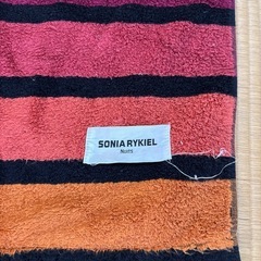 【決定しました】SONIA RYKIELタオルケット140×200の画像