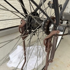 中古　パンク　自転車
の画像