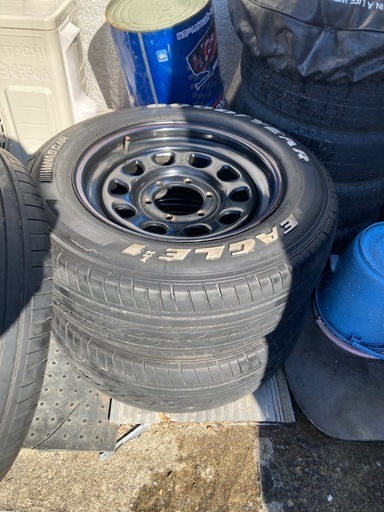 スチールタイヤ&ホイールセット