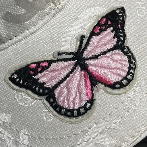 超レア 正規品 シャネル バタフライ刺繍 キャップ ホワイト S 付属品有