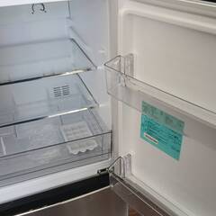 【★ Haier 148L 2ドア冷蔵庫 ★】 ―― 2024年製！年式新しめ・キレイめ！下段扉に小凹みあり特価 ――ジモティー特化！の画像
